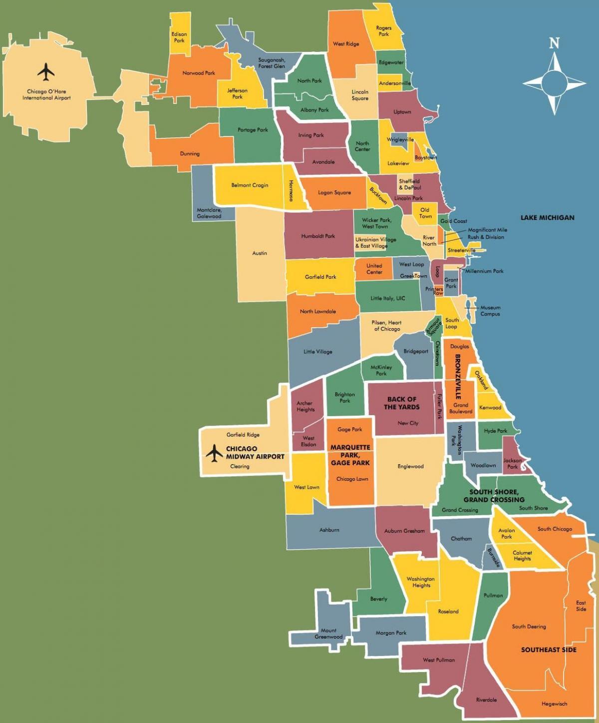 Chicago map