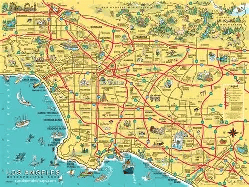 LA map